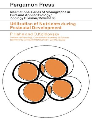 cover image of Utilization of Nutrients During Postnatal Development